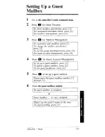 Preview for 58 page of Panasonic KX-TVP150 Operation Manual