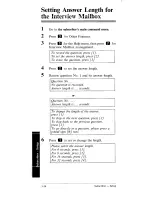 Preview for 70 page of Panasonic KX-TVP150 Operation Manual