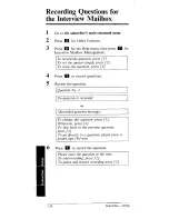 Preview for 72 page of Panasonic KX-TVP150 Operation Manual