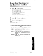 Preview for 73 page of Panasonic KX-TVP150 Operation Manual