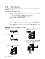 Preview for 39 page of Panasonic KX-TVP200E Installation Instructions Manual