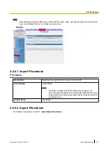 Preview for 167 page of Panasonic KX-UTG200 Setup Manual