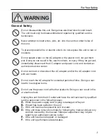 Preview for 3 page of Panasonic KX-UTG200 User Manual