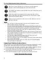 Preview for 6 page of Panasonic KX-UTG200 User Manual