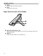 Preview for 10 page of Panasonic KX-UTG200 User Manual