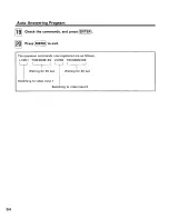 Preview for 64 page of Panasonic KXCAP150 - VIDEO PHONE W/LCD Operating Instructions Manual