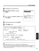 Preview for 79 page of Panasonic KXCAP150 - VIDEO PHONE W/LCD Operating Instructions Manual