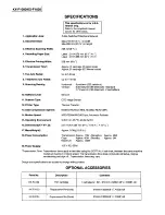 Preview for 2 page of Panasonic KXF1000 - FAX Service Manual