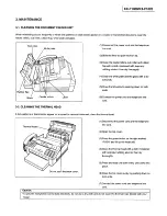 Preview for 8 page of Panasonic KXF1000 - FAX Service Manual