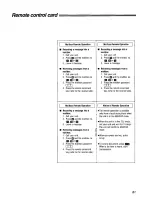 Preview for 81 page of Panasonic KXF1100 - FAX Operating Instructions Manual