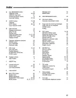 Preview for 83 page of Panasonic KXF1100 - FAX Operating Instructions Manual