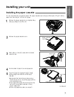 Preview for 9 page of Panasonic KXF1150 - MFD FAX PRINTER Operating Instructions Manual