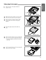 Preview for 11 page of Panasonic KXF1150 - MFD FAX PRINTER Operating Instructions Manual