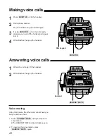 Preview for 20 page of Panasonic KXF1150 - MFD FAX PRINTER Operating Instructions Manual