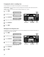 Preview for 26 page of Panasonic KXF1150 - MFD FAX PRINTER Operating Instructions Manual