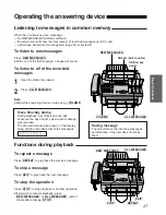 Preview for 27 page of Panasonic KXF1150 - MFD FAX PRINTER Operating Instructions Manual