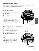 Preview for 29 page of Panasonic KXF1150 - MFD FAX PRINTER Operating Instructions Manual