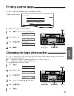 Preview for 39 page of Panasonic KXF1150 - MFD FAX PRINTER Operating Instructions Manual