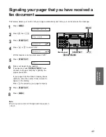 Preview for 43 page of Panasonic KXF1150 - MFD FAX PRINTER Operating Instructions Manual