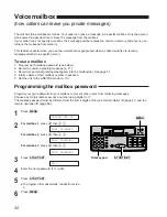 Preview for 50 page of Panasonic KXF1150 - MFD FAX PRINTER Operating Instructions Manual