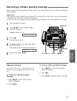 Preview for 51 page of Panasonic KXF1150 - MFD FAX PRINTER Operating Instructions Manual