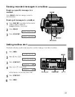 Preview for 53 page of Panasonic KXF1150 - MFD FAX PRINTER Operating Instructions Manual