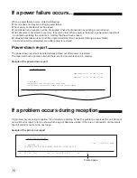 Preview for 70 page of Panasonic KXF1150 - MFD FAX PRINTER Operating Instructions Manual