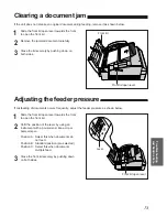 Preview for 73 page of Panasonic KXF1150 - MFD FAX PRINTER Operating Instructions Manual