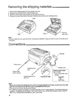 Preview for 8 page of Panasonic KXF1600 - MFD FAX PRINTER Operating Instructions Manual