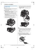 Preview for 12 page of Panasonic KXFLB881 - Network Multifunction Laser Printer Operating Instructions Manual