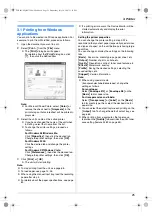 Preview for 25 page of Panasonic KXFLB881 - Network Multifunction Laser Printer Operating Instructions Manual