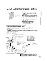 Preview for 14 page of Panasonic KXG5500 - GPS RECEIVER Operating Instructions Manual