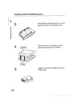 Preview for 19 page of Panasonic KXG5500 - GPS RECEIVER Operating Instructions Manual