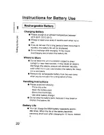 Preview for 21 page of Panasonic KXG5500 - GPS RECEIVER Operating Instructions Manual