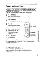 Preview for 37 page of Panasonic KXTC1501W User Manual