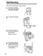 Preview for 46 page of Panasonic KXTC1501W User Manual