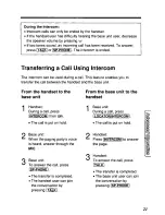 Preview for 21 page of Panasonic KXTC910B - CORDLESS 900 ANALOG User Manual