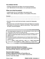 Preview for 32 page of Panasonic KXTC910B - CORDLESS 900 ANALOG User Manual