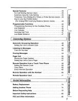 Preview for 5 page of Panasonic KXTCM947B - CORDLESS 900 ANALOG User Manual