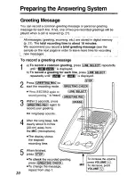 Preview for 20 page of Panasonic KXTCM947B - CORDLESS 900 ANALOG User Manual