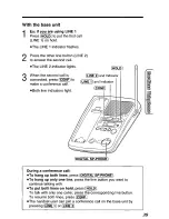 Preview for 39 page of Panasonic KXTCM947B - CORDLESS 900 ANALOG User Manual