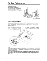 Preview for 14 page of Panasonic KXTG5210 - 5.8 GHZ EXP.CRDLESS PHONE SYS Quick Setup Manual