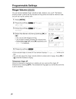 Preview for 28 page of Panasonic KXTG5210 - 5.8 GHZ EXP.CRDLESS PHONE SYS Quick Setup Manual