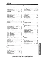 Preview for 95 page of Panasonic KXTG5210 - 5.8 GHZ EXP.CRDLESS PHONE SYS Quick Setup Manual