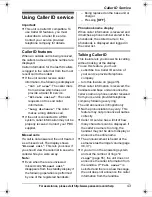 Preview for 43 page of Panasonic KXTG6582 - PHONE SYSTEM Operating Instructions Manual