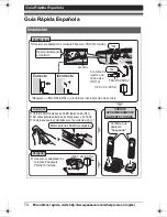 Preview for 74 page of Panasonic KXTG6582 - PHONE SYSTEM Operating Instructions Manual