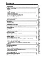 Preview for 3 page of Panasonic KXTS27W - PHONE-2 L User Manual