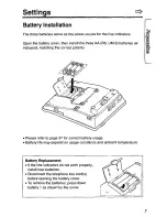 Preview for 7 page of Panasonic KXTS27W - PHONE-2 L User Manual