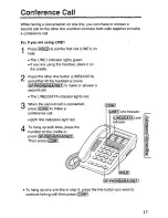 Preview for 17 page of Panasonic KXTS27W - PHONE-2 L User Manual