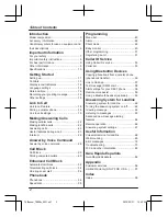 Preview for 2 page of Panasonic Link2Cell KX-TG4263SK Operating Instructions Manual